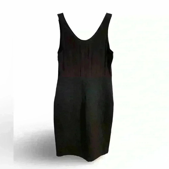 BRUNELLO CUCINELLI Silk Blend Tank Dress in Steel Grey Size Large - Picture 5 of 7